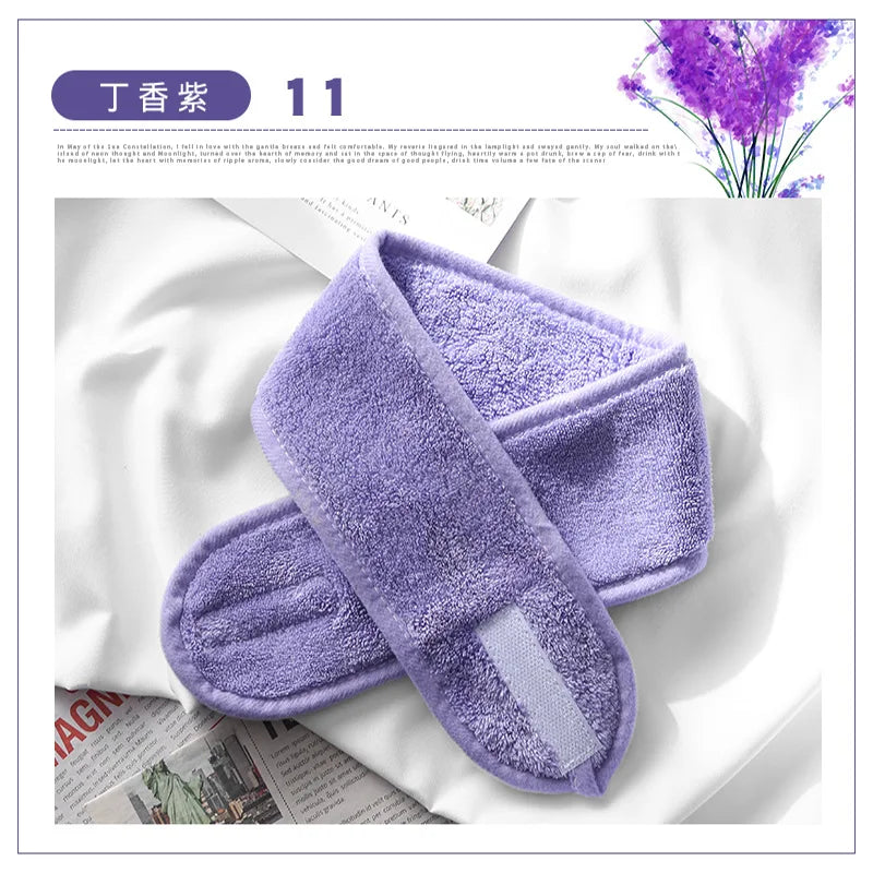 Microfiber Facial Spa Headband